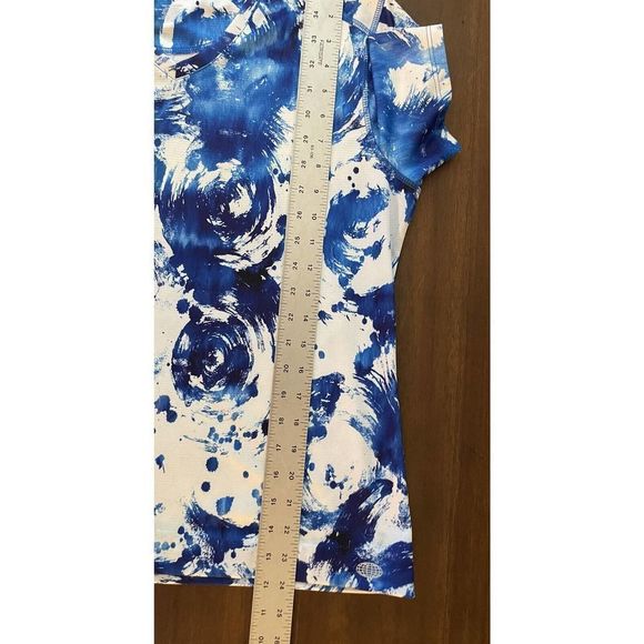 Reel Legends Shirt Womens Large Blue Tie Dye FreeLine Fishing Fisherman Ladies - Picture 4 of 5